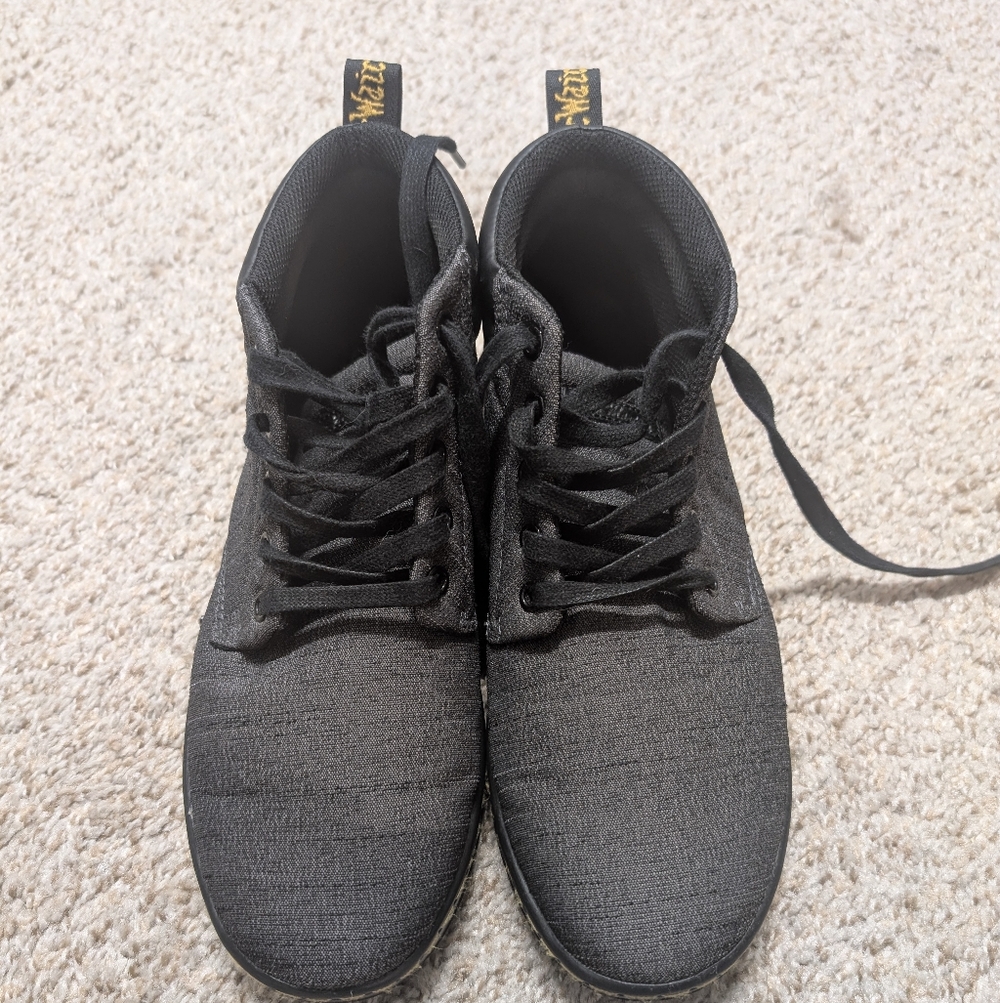 Dr. Martens Grey Blemont Ankle Boots